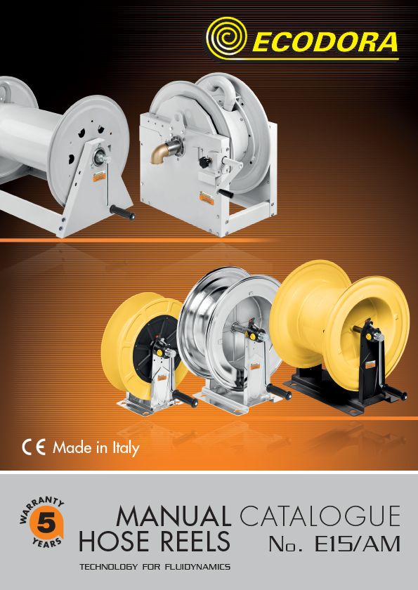 Manual hose reels catalogue