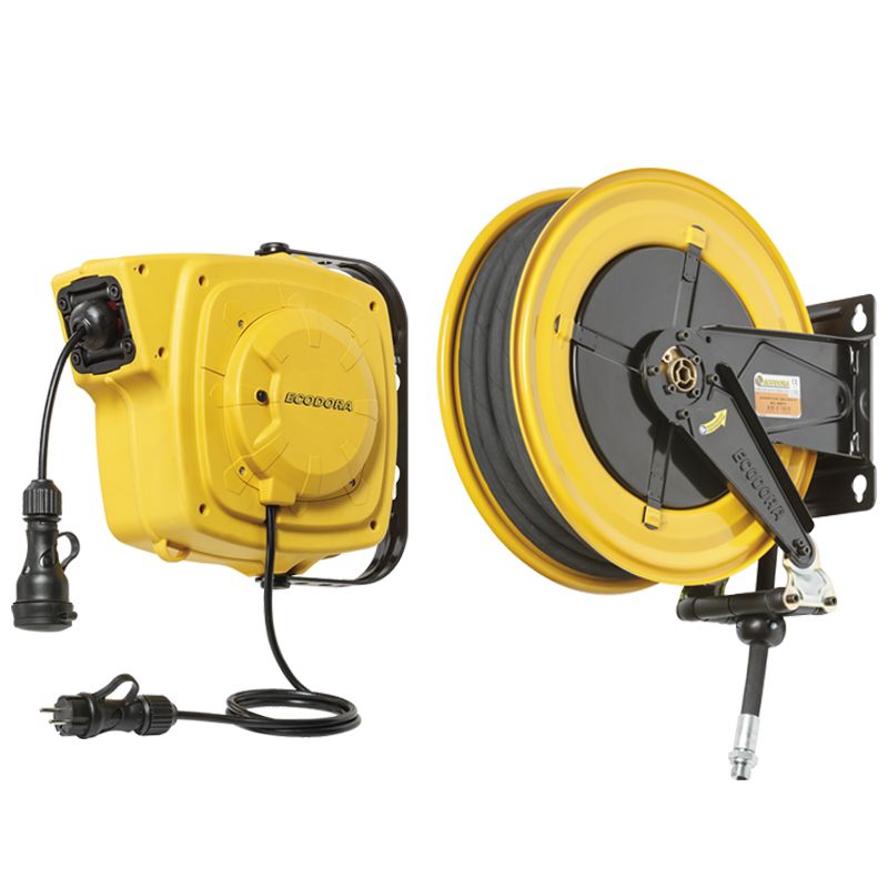 Hose reel and cable reel