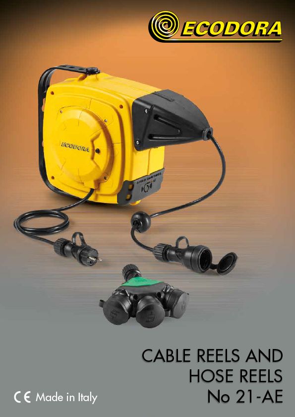 Electric cable reels catalogue