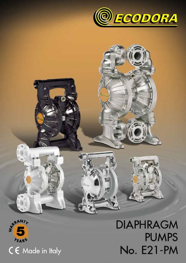 Diaphragm pumps catalogue