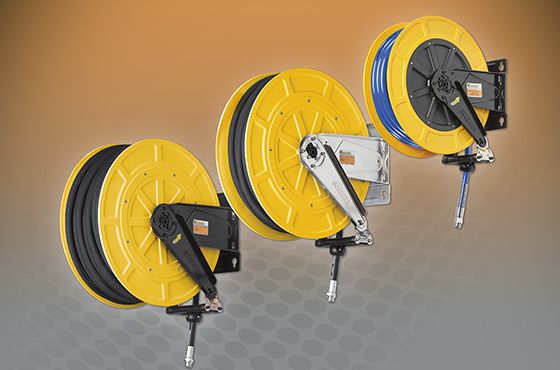 Avvolgitubo serie 540 con tamburo in ABS